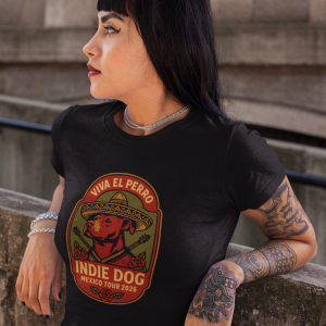 Viva El Perro Indie Dog Mexico Tour 2026 Tee (Shipping Included)